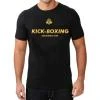 BUSHIDO DBX Kick-boxing černé pánské tričko BUSHIDO DBX Kick-boxing černé pánské tričko