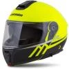 CASSIDA Modulo 2.1 Compass fluo žluto-černo-stříbrno-červená výklopná helma na motorku CASSIDA Modulo 2.1 Compass fluo žluto-černo-stříbrno-červená výklopná helma na motorku