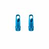 TK 91 Čepičky galuskového ventilku s klíčem,hliník,modré TK 91 Čepičky galuskového ventilku s klíčem,hliník,modré