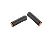 Ciclovation Trail Silcolite Topo Matte Black W/ Orange Plug gripy