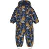Color Kids Coverall W. 2 ZIP- AOP-741592.3520-Orange Pop 24/25 overal Color Kids Coverall W. 2 ZIP- AOP-741592.3520-Orange Pop 24/25 overal