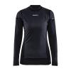 Craft Active Extreme X Wind LS W 1909688 dámské triko - černá (999985(999G))