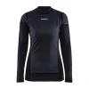 Craft Active Extreme X Wind LS W 1909688 dámské triko - černá (999985(999G)) POUZE L (VÝPRODEJ)