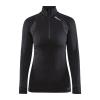 Craft Active Extreme X Zip W 1909675 dámské funkční triko - černá (999000) POUZE S (VÝPRODEJ)
