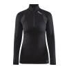 Craft Active Extreme X Zip W 1909675 dámské funkční triko - černá (999000)
