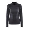 Craft ADV SubZ Wool LS 2 W dámské triko - černá (999000)