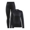 Craft CORE Dry Baselayer W 1909706 dámský set POUZE L - růžová (VÝPRODEJ)