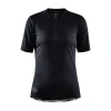 CRAFT CORE Offroad SS W 1910587 dámský cyklodres - černá (999000) POUZE XL (VÝPRODEJ)
