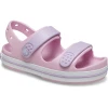 Crocs Crocband Cruiser Sandal T ballerina/lavender dětské sandály Crocs Crocband Cruiser Sandal T ballerina/lavender dětské sandály