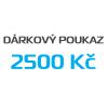 Dárkový poukaz na nákup v hodnotě 2500 Kč