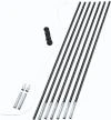 Easy Camp stanové pruty Pole DIY 7 ks/9,5 mm