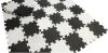 ECI černo-bílá 120x120 cm demonstrační šachovnice na zem