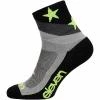 Eleven Howa Star Grey šedé/černé/žluté cyklistické ponožky Eleven Howa Star Grey šedé/černé/žluté cyklistické ponožky