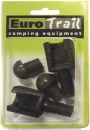 Eurotrail černé plastové součásti k podnožníkům