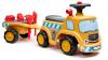 Falk Traktor Baby JCB s volantem, klaksonem a přívěsem Falk Traktor Baby JCB s volantem, klaksonem a přívěsem