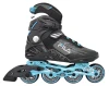 Fila Legacy Pro 80 Lady Black/Blue kolečkové brusle Fila Legacy Pro 80 Lady Black/Blue kolečkové brusle