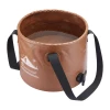 Flextail Flex Bucket 20 l hnědý skládací kbelík Flextail Flex Bucket 20 l hnědý skládací kbelík