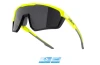 Force APEX, fluo-černé, černé skla cyklistické brýle Force APEX, fluo-černé, černé skla cyklistické brýle