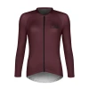 Force CHARM bordo dámský cyklodres - dlouhý rukáv POUZE L (VÝPRODEJ)