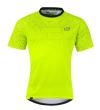 Force CITY fluo-černý cyklistický dres POUZE fluo-černý M (VÝPRODEJ)