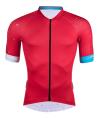 Force GAME červený cyklistický dres - kr. rukáv