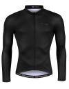 Force PURE černý pánský cyklistický dres - dlouhý rukáv
