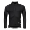 Force SPIKE černo-bílý cyklistický dres - dlouhý rukáv