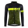 Force SPRAY LADY army-fluo dámský cyklodres - dl. rukáv Force SPRAY LADY army-fluo dámský cyklodres - dl. rukáv