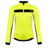 Force FROST LADY fluo-černá dámská softshell cyklobunda