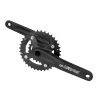 Force Kliky TEN2.3+ Al 36/22z s osou 175mm, černé Force Kliky TEN2.3+ Al 36/22z s osou 175mm, černé