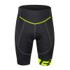 Force B30 černo-fluo cyklistické kraťasy do pasu s vložkou