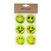 Force Nálepky SMILE, žluté, 6 ks Force Nálepky SMILE, žluté, 6 ks