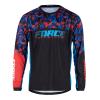 Force RECKLESS černo-červeno-modrý mtb dres - dl. rukáv