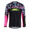 Force RECKLESS černo-růžovo-fluo mtb dres - dl. rukáv Force RECKLESS černo-růžovo-fluo mtb dres - dl. rukáv