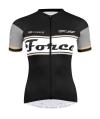 Force RETRO UNI černo-zlatý dres - kr. rukáv POUZE L (VÝPRODEJ)