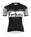Force RETRO UNI černo-zlatý dres - kr. rukáv