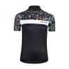 Force ROCK LADY černý dámský cyklistický dres -kr. rukáv POUZE S (VÝPRODEJ)