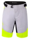 Force STORM šedo-fluo cyklokraťasy s odnímatelnou vložkou