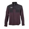 Fresh Trash FT UNISEX RIDER LONG SLEEVE SHIRT WINE RED/BLACK pánská košile