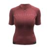 Fresh Trash Women[39]s Lite Merino Jersey Merlot Red dámský cyklodres