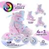 FunActiv ADAPT LED GIRL 4in1 dětské brusle