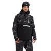 Fundango Tilbury Logo Anorak-893-black camouflage pánský lyžařský anorak Fundango Tilbury Logo Anorak-893-black camouflage pánský lyžařský anorak