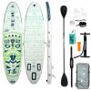 Funwater SUP SUPFW05D Tiki 3,2m (zelená) paddleboard set