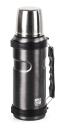 G21 Termoska na pití, 1000 ml, ocelově šedá s rukojetí