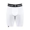 GAMEPATCH COMPRESSION SHORTS WHITE