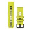 Garmin Řemínek QuickFit 26, silikonový, Amp Yellow/Graphite Garmin Řemínek QuickFit 26, silikonový, Amp Yellow/Graphite