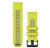 Garmin Řemínek QuickFit 26, silikonový, Amp Yellow/Graphite Garmin Řemínek QuickFit 26, silikonový, Amp Yellow/Graphite