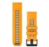 Garmin Řemínek QuickFit 26, silikonový, Spark Orange/Graphite Garmin Řemínek QuickFit 26, silikonový, Spark Orange/Graphite
