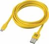 Go Travel Extra Long žlutý 2m nabíjecí kabel Micro USB Go Travel Extra Long žlutý 2m nabíjecí kabel Micro USB