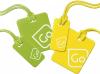 Go Travel sada visaček Family Pack Tags yelow/green